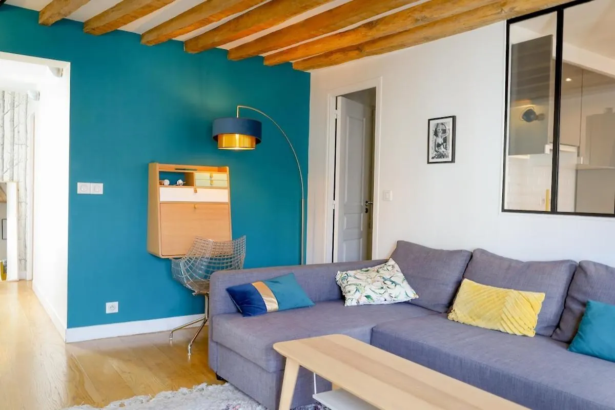 Apartament Chic & Spacieux | 2eme Paryż